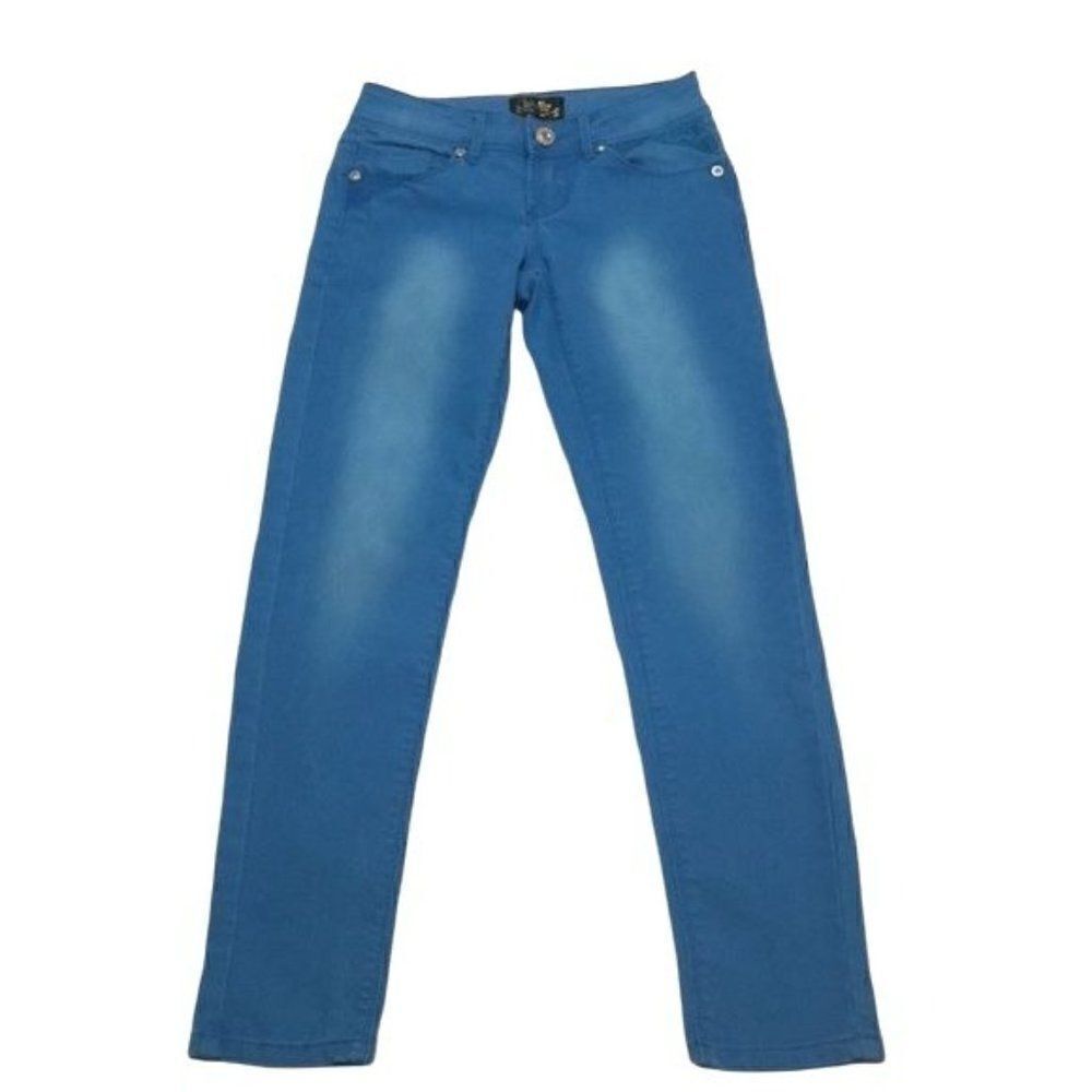 Karma Blue Girls Skinny Jeans